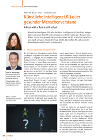 Dokument Künstliche Intelligenz (KI) oder gesunder Menschenverstand