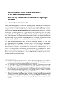 Dokument Abschlusspolitik durch offene Wahlrechte in der IFRS-Rechnungslegung