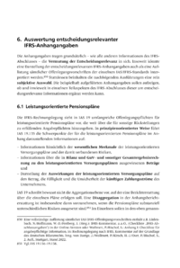 Dokument Auswertung entscheidungsrelevanter IFRS-Anhangangaben