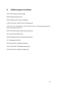 Dokument Abkürzungsverzeichnis