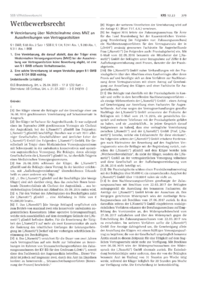 Dokument Vereinbarung &uuml;ber Nichtteilnahme eines MVZ an Ausschreibungen von Vertragsarztsitzen