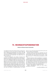 Dokument 75. Weihnachtsspendenaktion