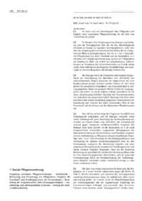 Dokument Soziale Pflegeversicherung