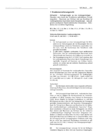 Dokument Krankenversicherungsrecht