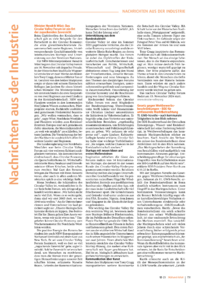 Dokument Nachrichten aus der Industrie