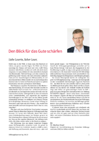 Dokument Den Blick für das Gute schärfen