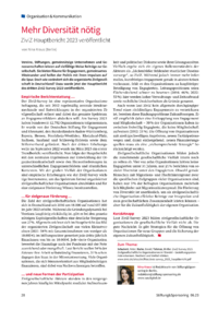 Dokument Mehr Diversität nötig