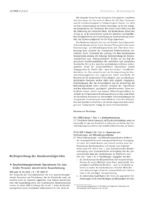 Dokument Rechtsprechung des Bundessozialgerichts