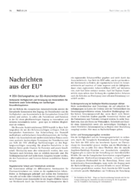 Dokument Nachrichten aus der EU