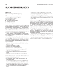 Dokument WP Handbuch. Wirtschaftsprüfung und Rechnungslegung