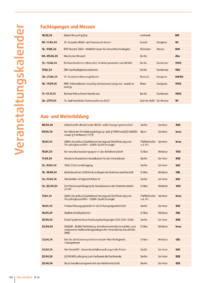Dokument Veranstaltungskalender