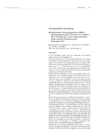 Dokument Medizinisches Versorgungszentrum (MVZ) – Nachrangregelung des § 103 Abs. 4c S. 3 SGB V – keine Anwendung in einem Auswahlverfahren wegen partieller Entsperrung des Planungsbereichs