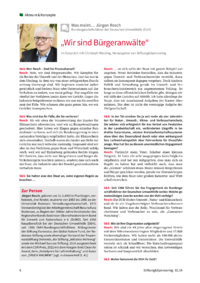 Dokument „Wir sind Bürgeranwälte“