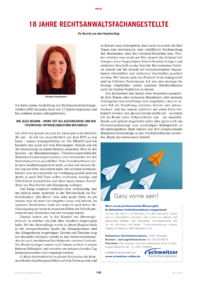 Dokument 18 Jahre Rechtsanwaltsfachangestellte