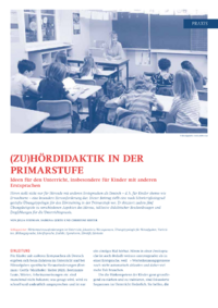 Dokument (Zu)Hördidaktik in der Primarstufe