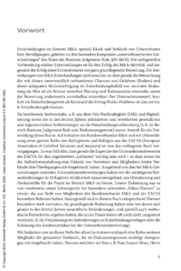 Dokument Vorwort