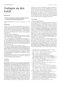 Dokument Zurück auf Anfang: Wirksame Kündigung ohne vorherige Massenentlassungsanzeige?