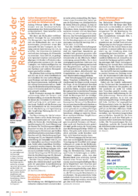 Dokument Aktuelles aus der Rechtspraxis