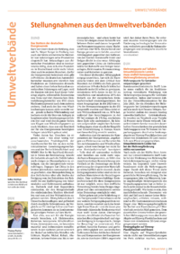 Dokument Stellungnahmen aus den Umweltverbänden