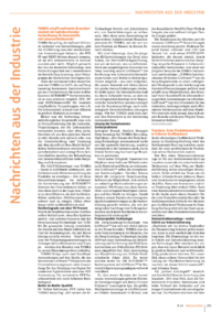 Dokument Nachrichten aus der Industrie