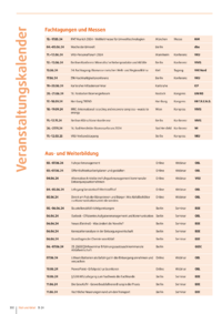 Dokument Veranstaltungskalender
