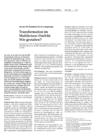Dokument Von der KSI-Redaktion für Sie nachgefragt: Transformation im Multikrisen-Umfeld: Wie gestalten?