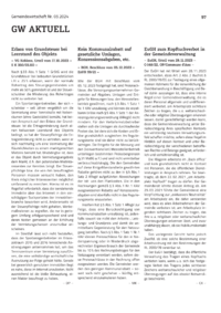 Dokument GW aktuell