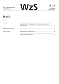 Dokument Inhaltsverzeichnis / Impressum
