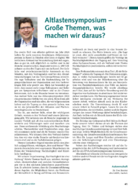Dokument Altlastensymposium – Große Themen, was machen wir daraus?
