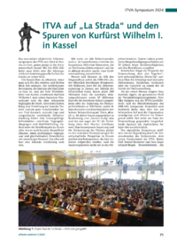 Dokument ITVA auf „La Strada“ und den Spuren von Kurfürst Wilhelm I. in Kassel