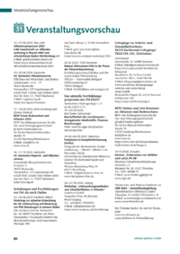 Dokument Veranstaltungsvorschau