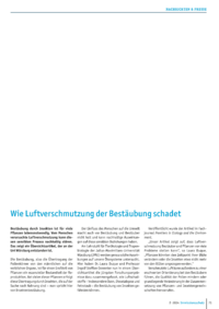 Dokument Wie Luftverschmutzung der Bestäubung schadet