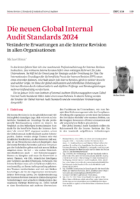 Dokument Die neuen Global Internal Audit Standards 2024
