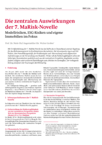 Dokument Die zentralen Auswirkungen der 7. MaRisk-Novelle