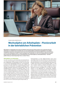 Dokument Wechseljahre am Arbeitsplatz – Pionierarbeit in der betrieblichen Prävention