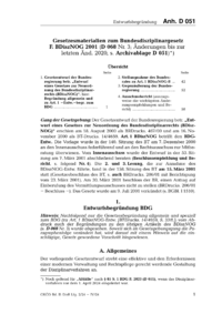 Dokument Gesetzesmaterialien zum Bundesdisziplinargesetz F. BDiszNOG 2001 
