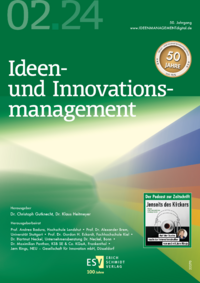 Ausgabe Ideen- und Innovationsmanagement Ausgabe 02 2024