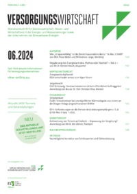 Dokument Zeitschrift Versorgungswirtschaft (VW) Ausgabe 06 2024