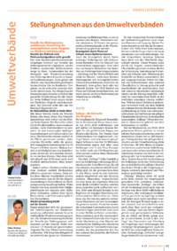 Dokument Stellungnahmen aus den Umweltverbänden