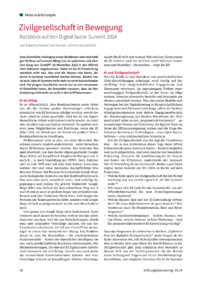 Dokument Zivilgesellschaft in Bewegung