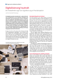 Dokument Digitalisierung hautnah