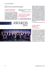 Dokument Preise & Auszeichnungen