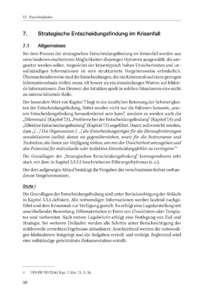 Dokument Strategische Entscheidungsfindung im Krisenfall 