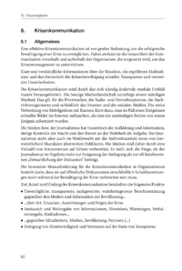Dokument Krisenkommunikation