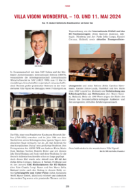 Dokument Villa Vigoni wonderful – 10. und 11. Mai 2024