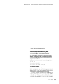 Dokument Beteiligungsrecht des Gesamtvertrauenspersonenausschusses