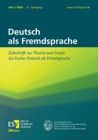 Dokument Deutsch als Fremdsprache Ausgabe 02 2024