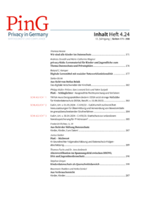 Dokument Inhalt / Impressum