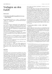 Dokument Gleichbehandlung/Kündigung/Diskriminierung wegen Religion