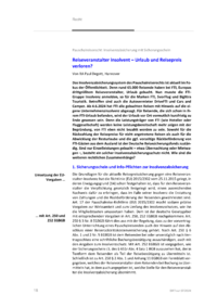 Dokument Reiseveranstalter insolvent – Urlaub und Reisepreis verloren?